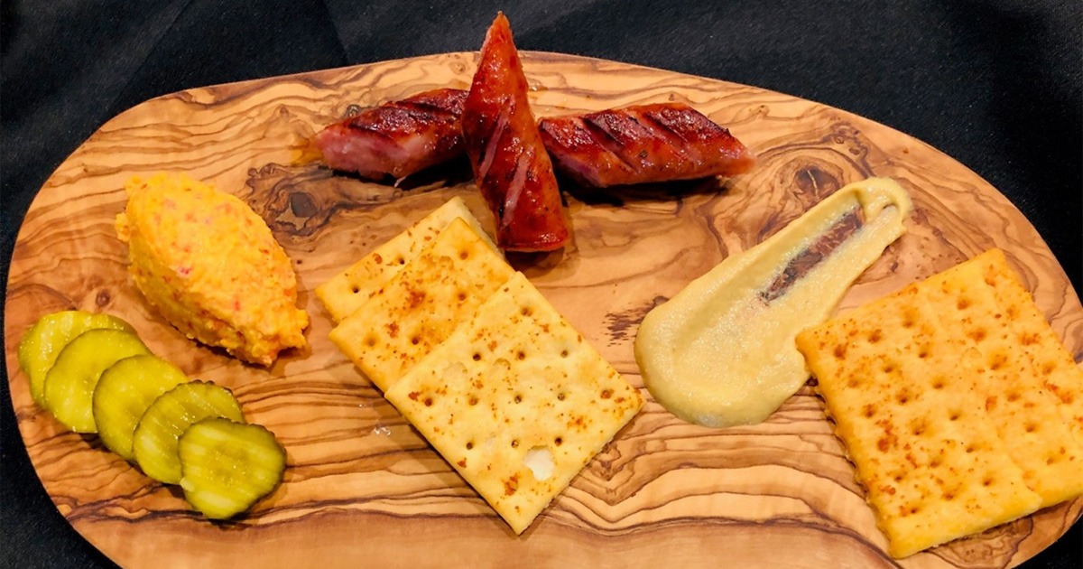 Pimento cheese board